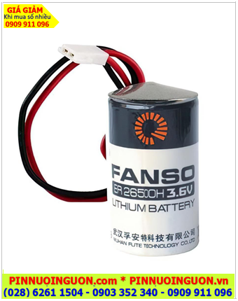 Fanso ER26500H (Zắc trắng); Pin nuôi nguồn Fanso ER26500H lithium 3.6v C 9000mAh chính hãng